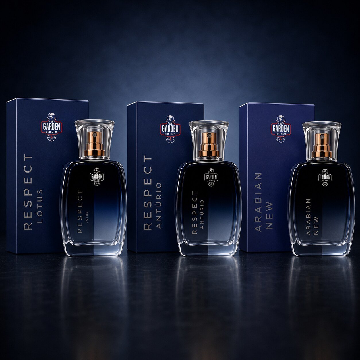 Perfumes Respect Garden For Men Lótus e Antúrio Eau de Parfum